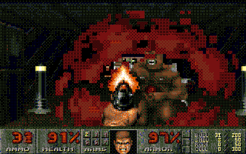 STDoom atari screenshot
